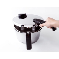 德国直邮 菲仕乐Fissler 味达维皇家 Premium 6L 高压锅压力锅带蒸屉62030006070 包邮包税