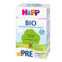 德国直邮 德国喜宝Hipp BIO pre有机婴幼儿奶粉 pre段 600g 适...