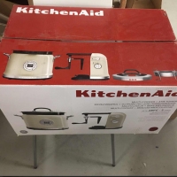 KitchenAid 凯膳怡多功能温控烹饪锅具电蒸锅 奶油色