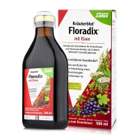 【包邮包税】保税直发 德国红版Floradix 铁元孕妇成人补铁补血圣品500ml气柱包装