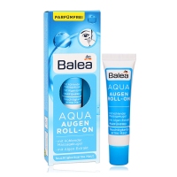 德国直邮 Balea AQUA芭乐雅蓝藻精华补水保湿滚珠眼霜15ml