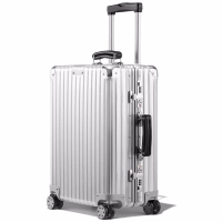 德国直邮 RIMOWA日默瓦新款 CLASSIC 系列银色拉杆箱登机箱 【新款】...