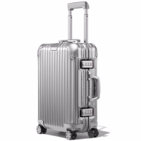 德国直邮 RIMOWA日默瓦登机箱拉杆箱Original镁铝合金系列 Topas升级款 银色 20寸 925.52.00.4