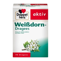 德国直邮 Doppelherz双心 山楂花精华胶囊 防心痛 Weisdorn Dragees 90粒