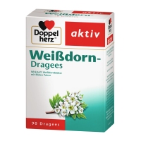 德国直邮 Doppelherz双心 山楂花精华胶囊 防心痛 Weisdorn Dragees 90粒