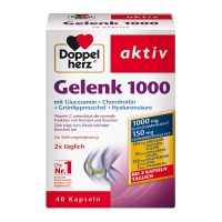 德国直邮 德国双心牌Doppelherz Gelenk软骨素1000胶囊 预防骨...