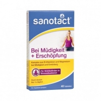 德国直邮 Sanotact 维生素B族镁缓解疲劳片剂 B-Vitaminene und Magnesium bei Müdigkeit & Erschöpfung