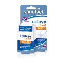 德国直邮 Sanotact 乳糖酶 6000 Laktase 6.000